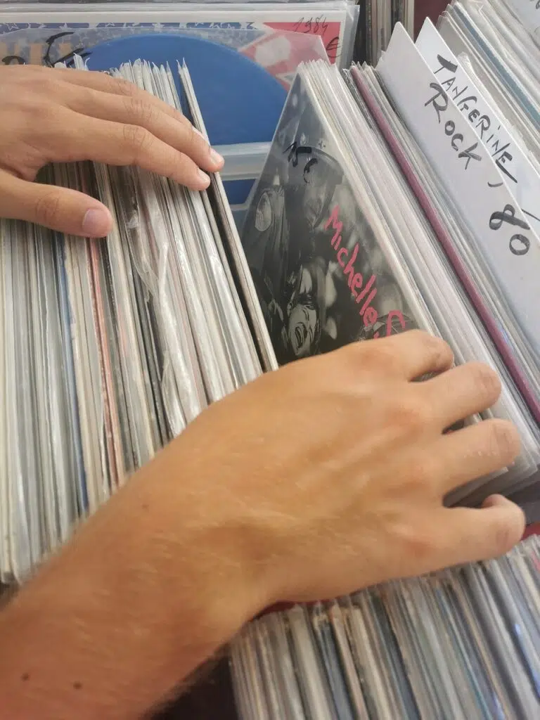 Buying vinyl records